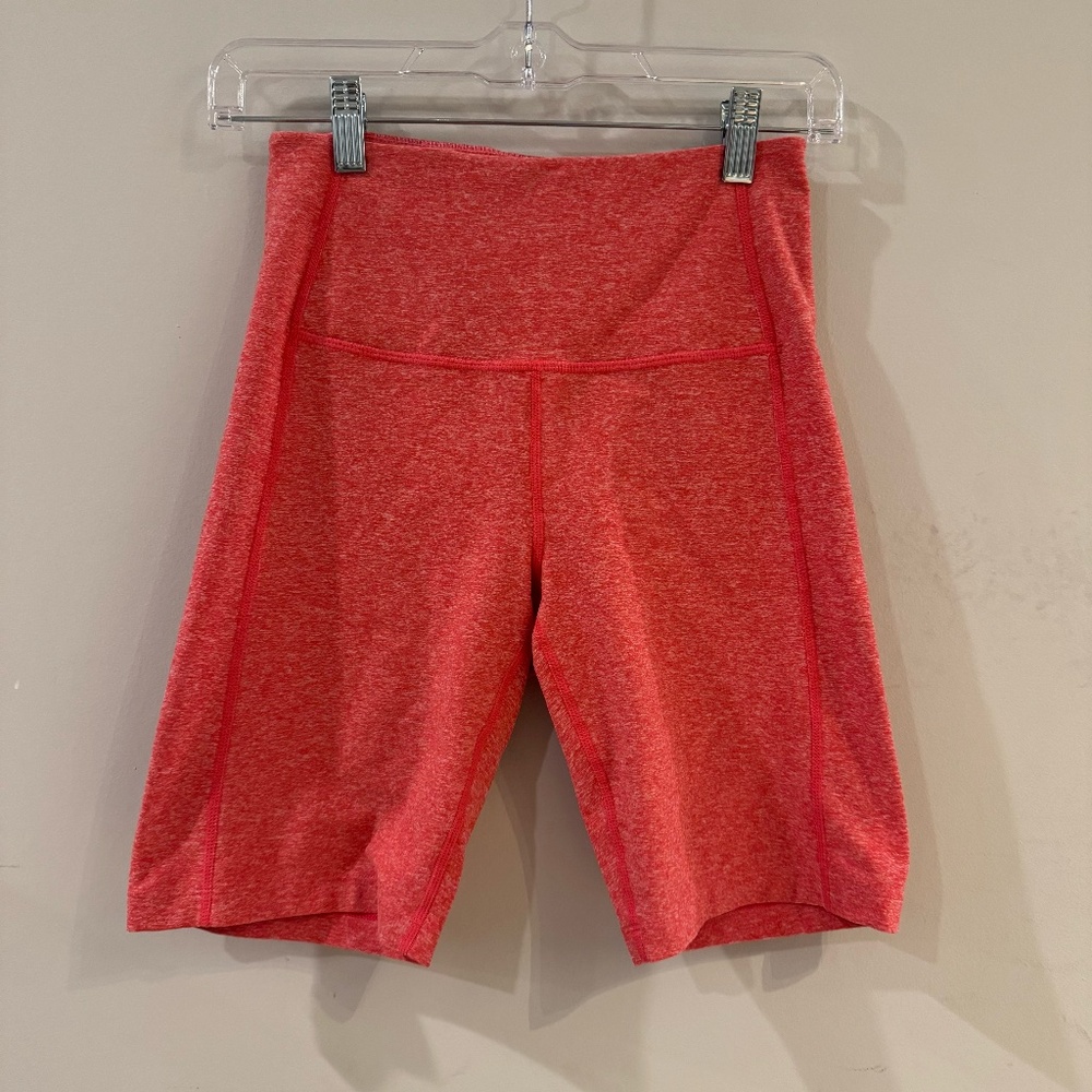 zella high waisted biker shorts